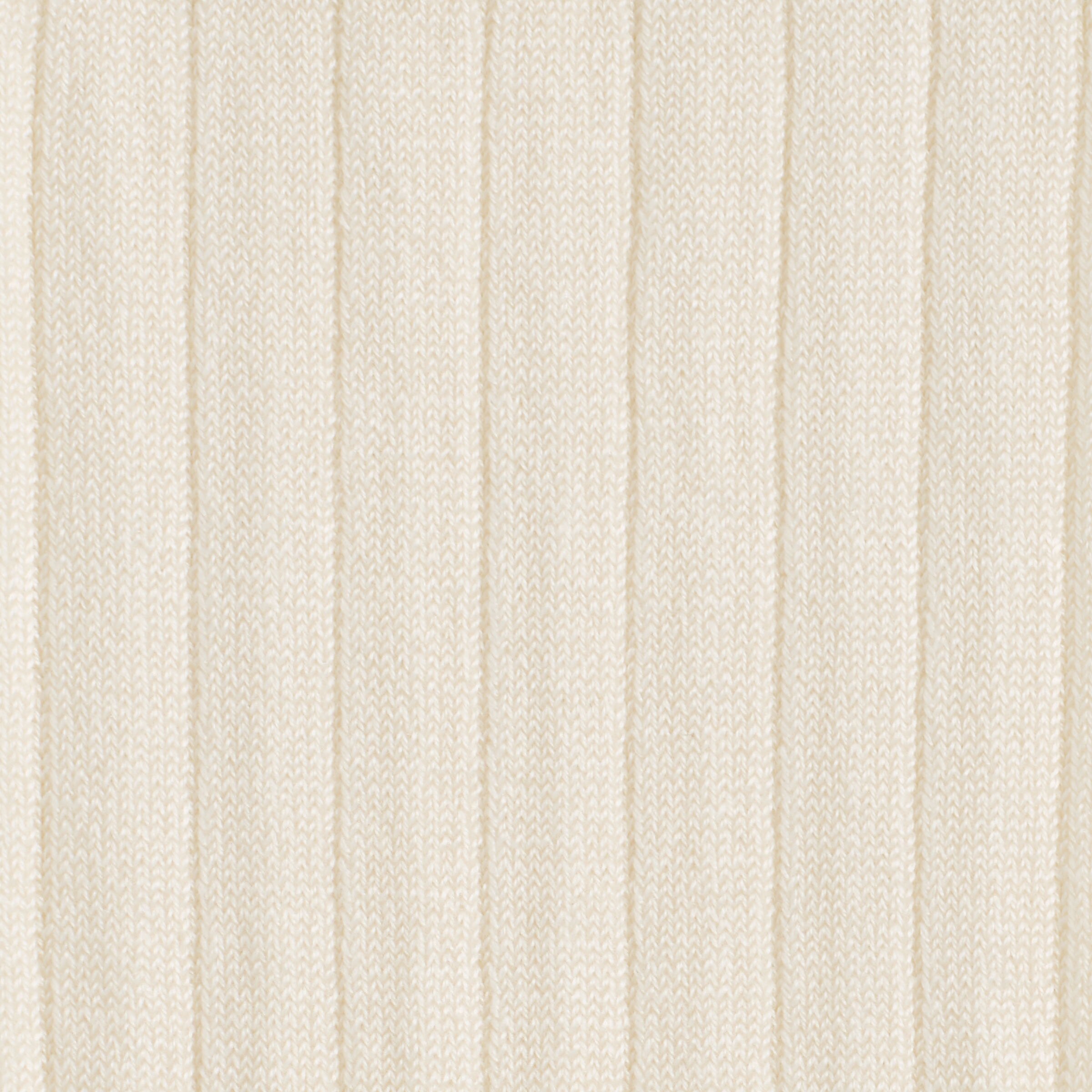 RIBBED SILK KNEE SOCKSPINK
