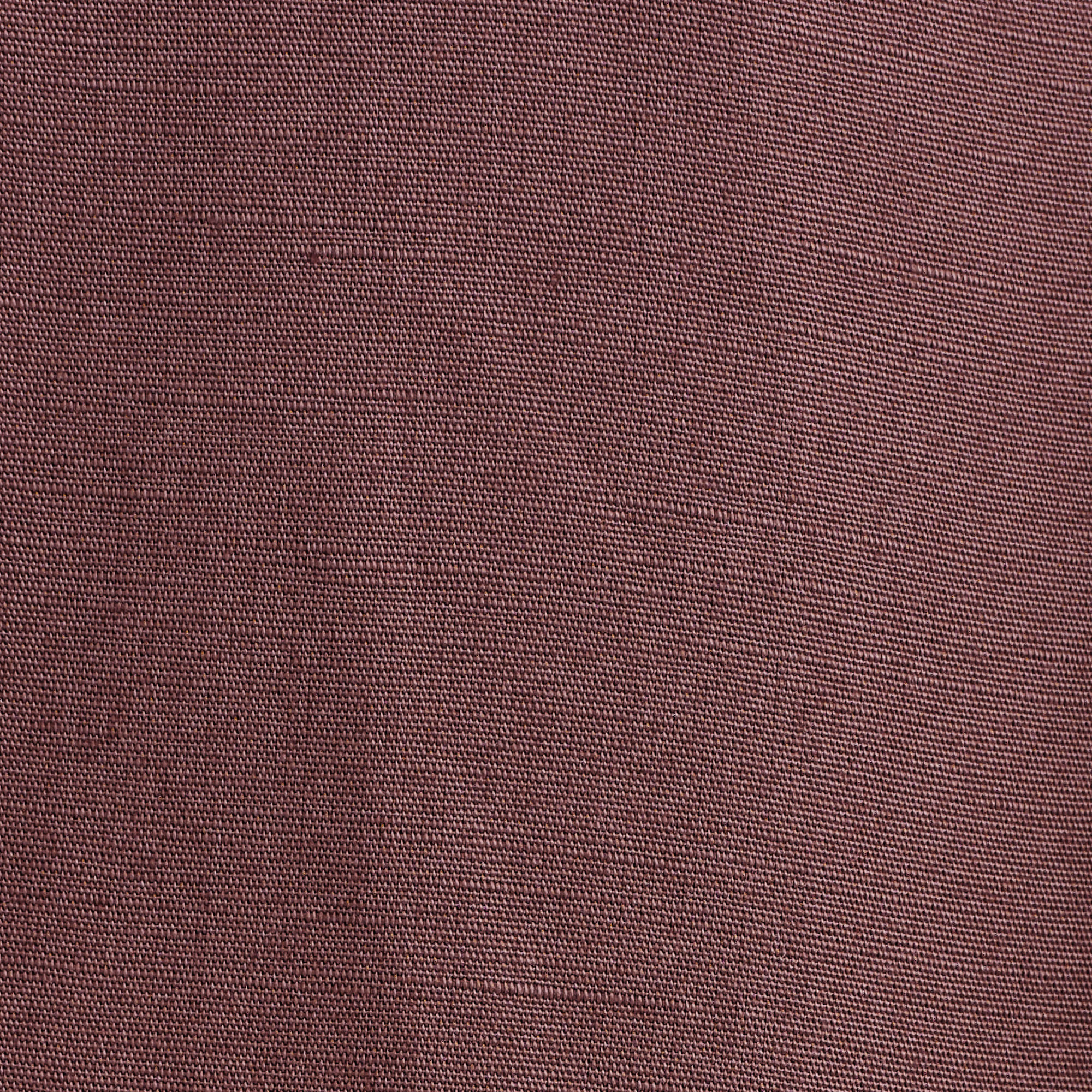 RELAXED LINEN-BLEND WIDE-LEG TROUSERSRUST