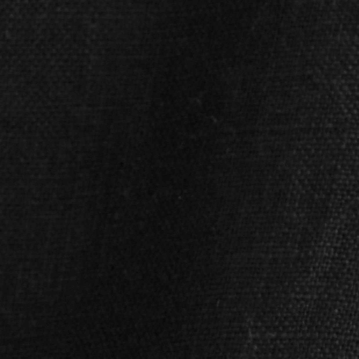 PLEATED BELTED LINEN SHORTSBLACK