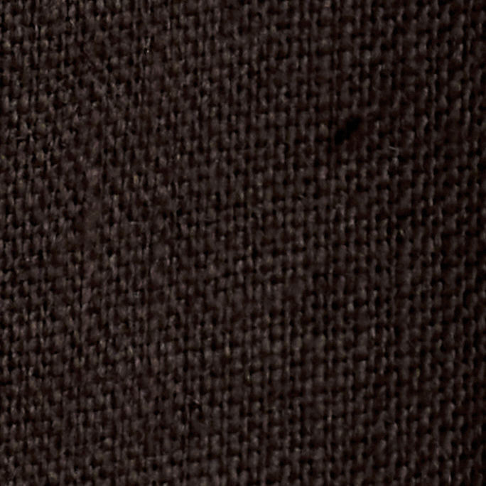 RELAXED LINEN TAPERED TROUSERSDARK BROWN
