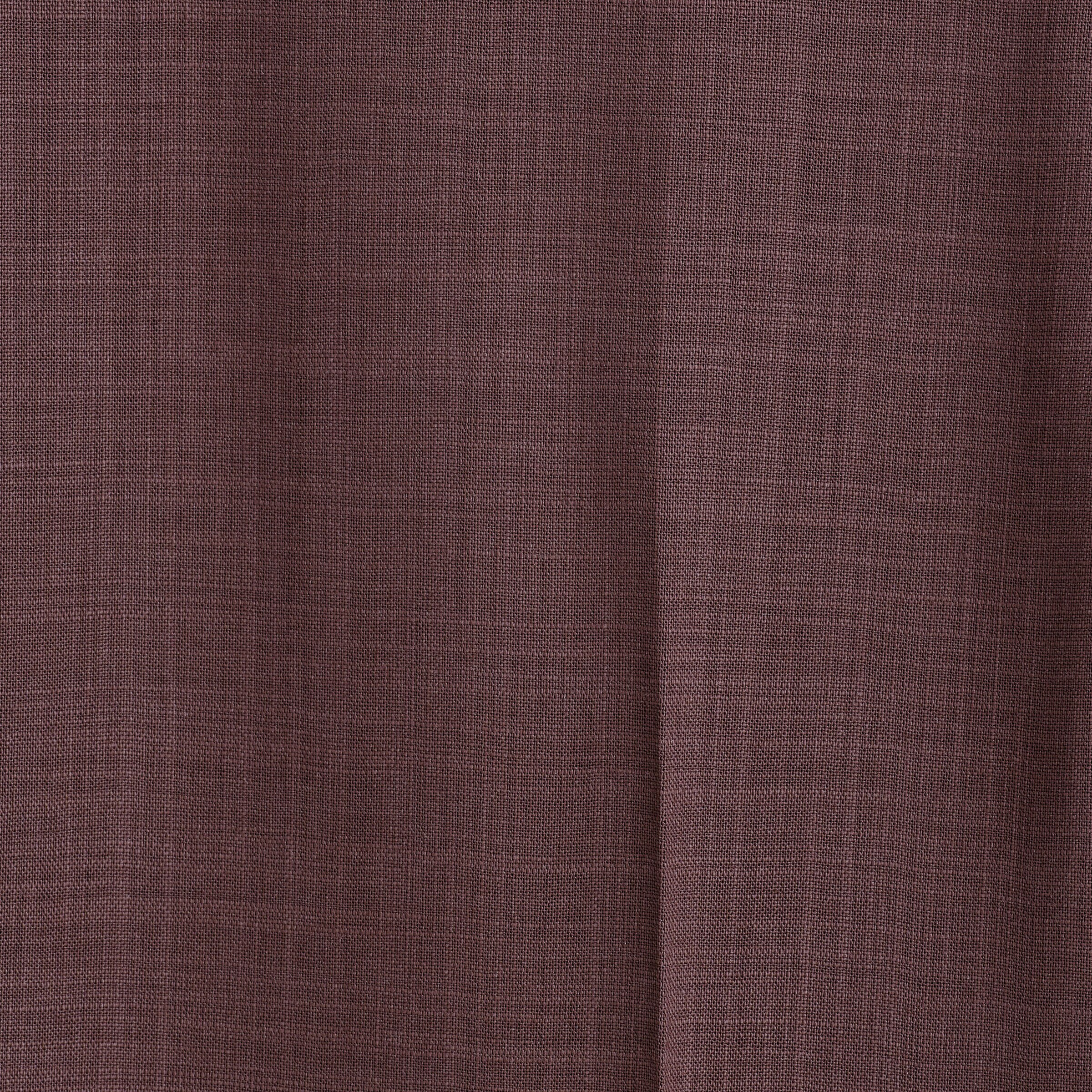 TAILORED WOOL STRAIGHT-LEG TROUSERSMAHOGANY