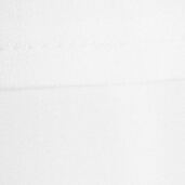 SMOCKED PUFF-SLEEVE SHIRT DRESSWHITE