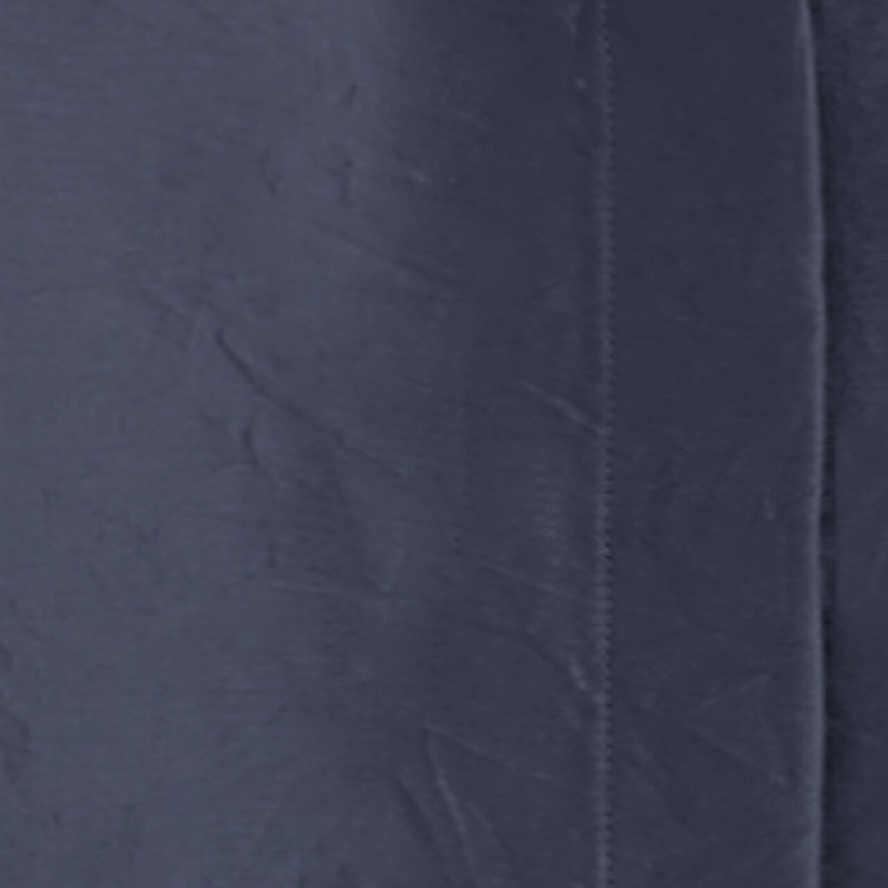 GATHERED WASHED-SILK SHIRTNAVY