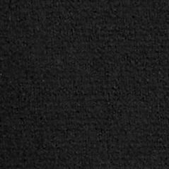 BUTTONED MILANO-KNIT MINI DRESSBLACK