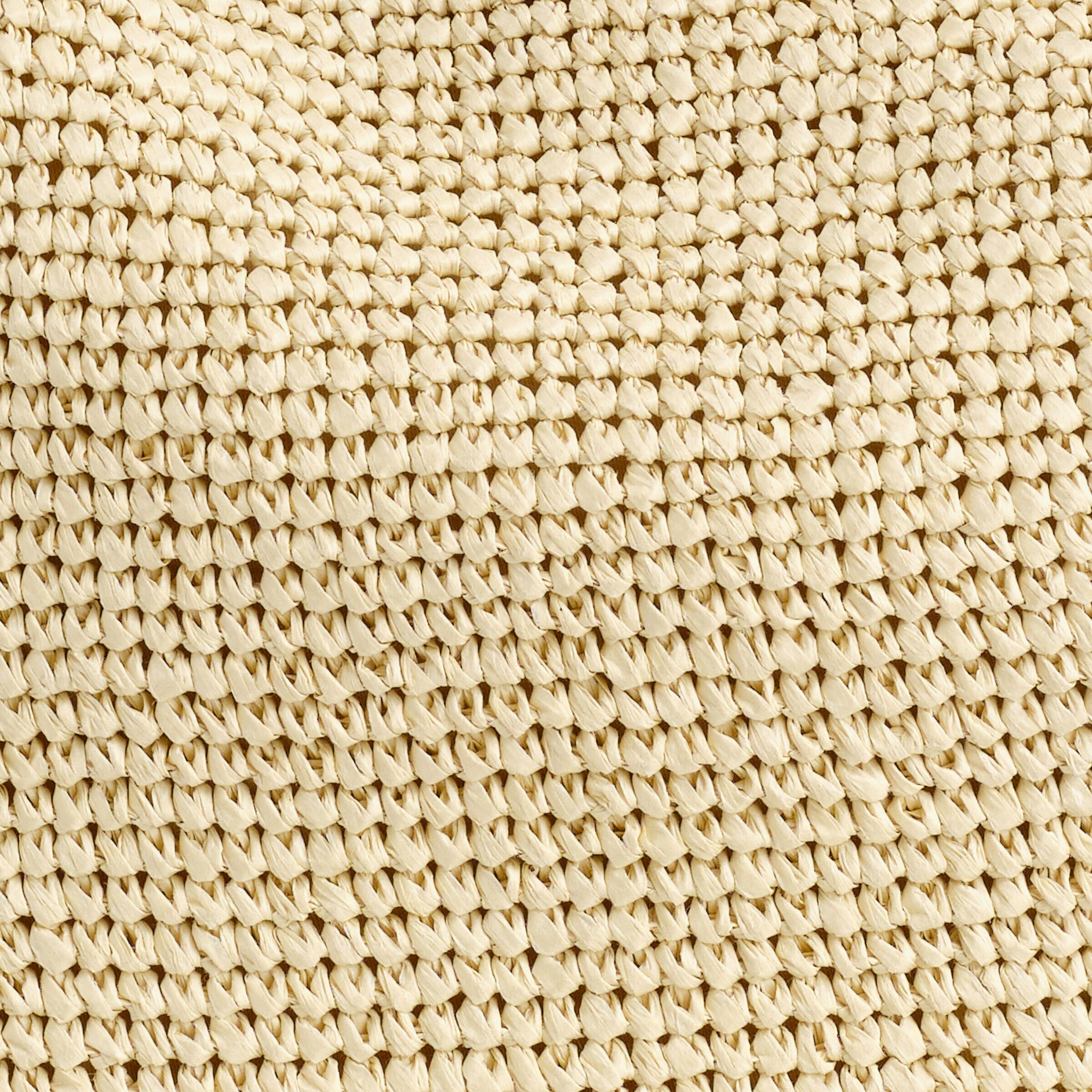 CURVED SHOULDER BAG - STRAWBEIGE
