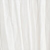 BIB-FRONT CRINKLED-COTTON SHIRTWHITE