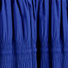 TIERED GATHERED MIDI DRESSBLUE