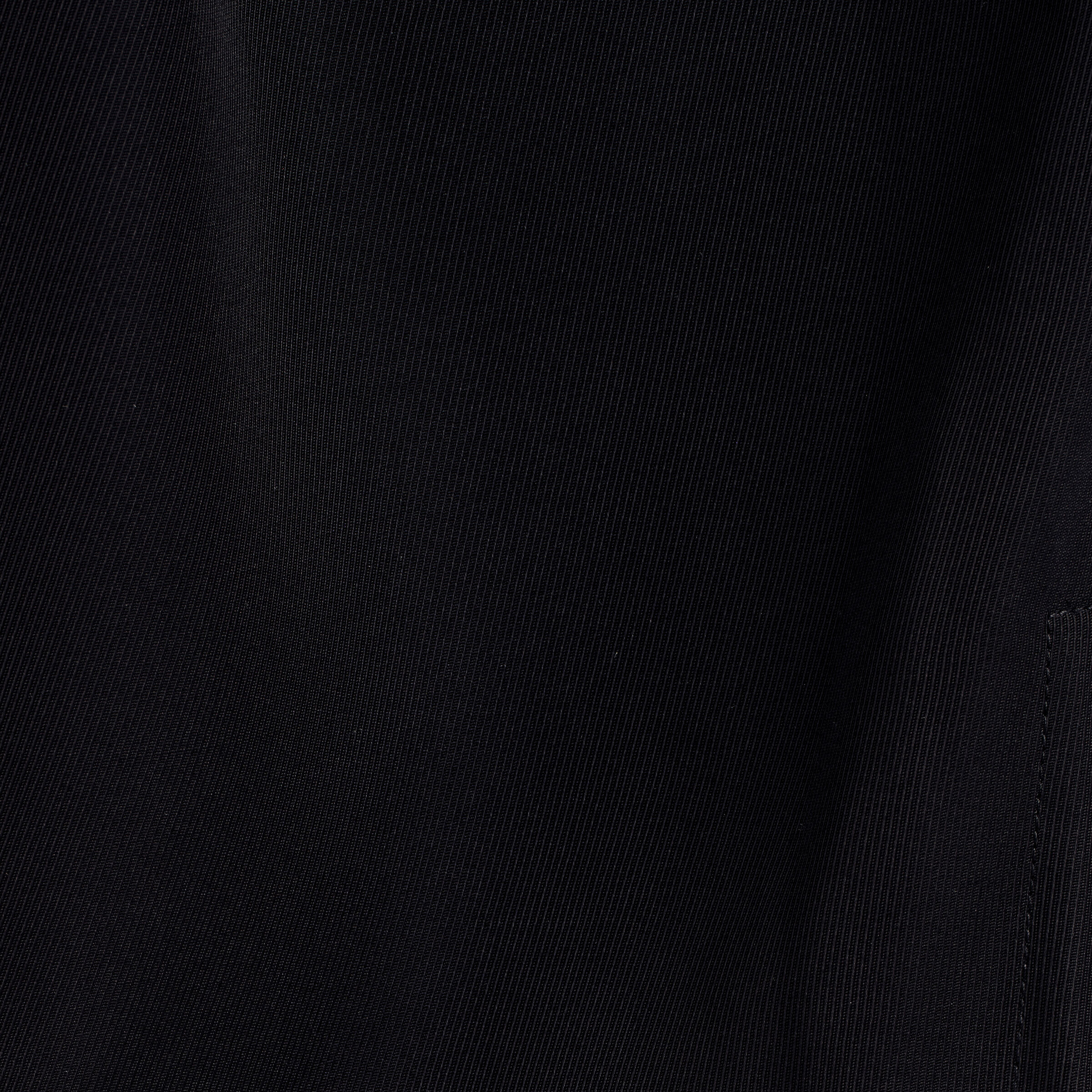 PLEATED TWILL BALLOON TROUSERSBLACK