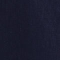ELASTICATED LINEN REGULAR-FIT TAPERED TROUSERSNAVY