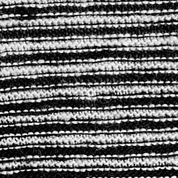 LINEN-JERSEY T-SHIRTBLACK / STRIPED