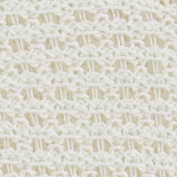 TEXTURED KNITTED COTTON CARDIGANWHITE