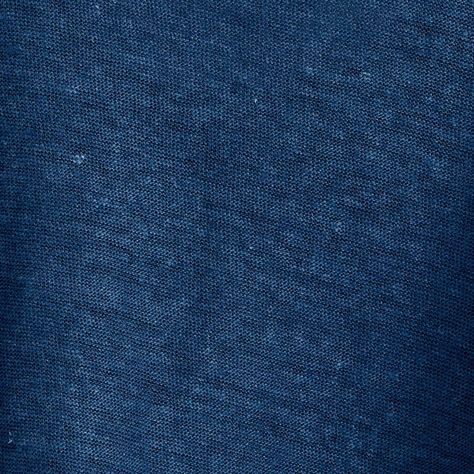 LINEN-JERSEY T-SHIRTBLACK / STRIPED