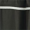 CONTRAST-PIPED STRAIGHT-LEG TROUSERSDARK GREEN