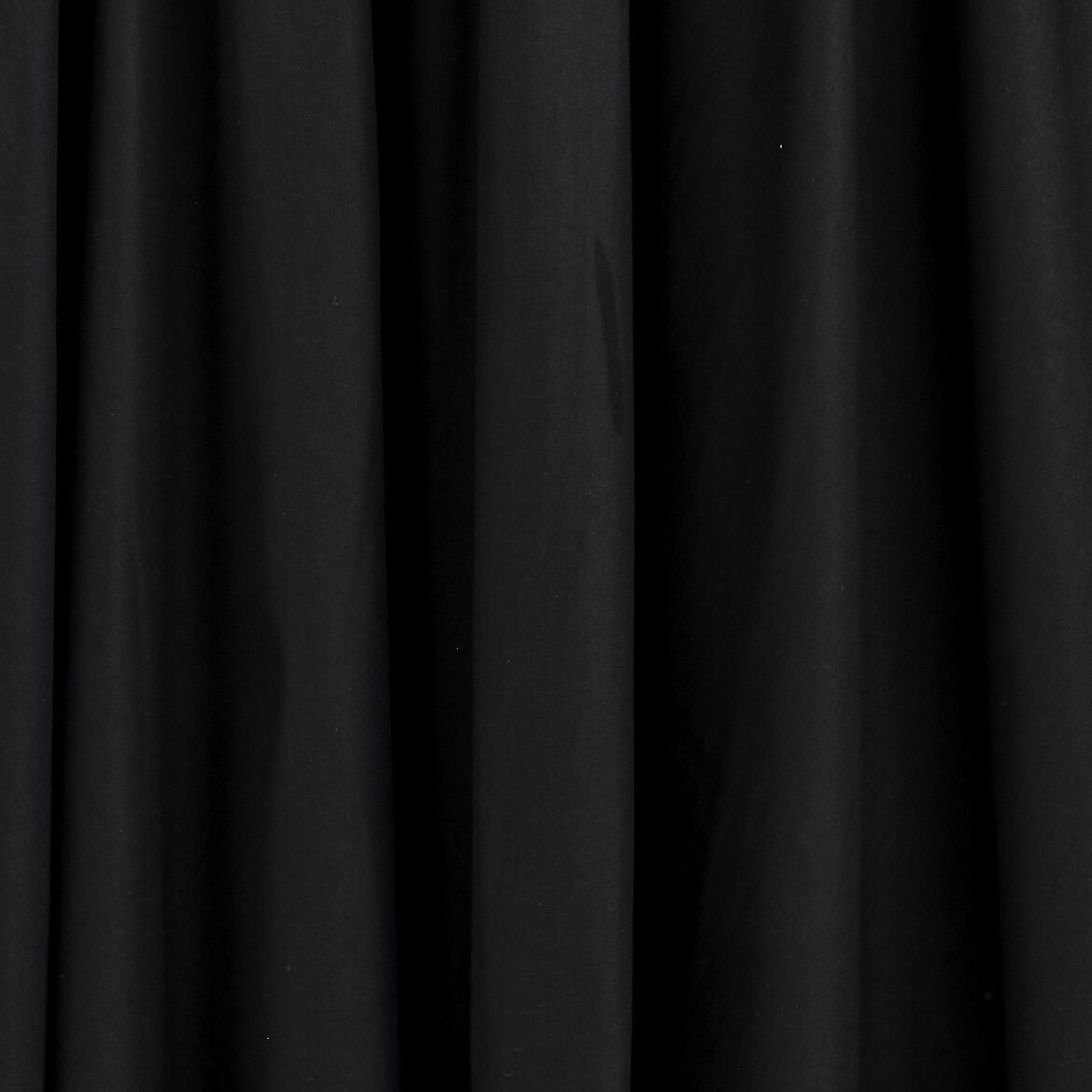 GATHERED JERSEY MIDI DRESSBLACK