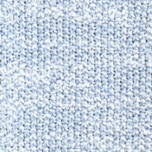 RELAXED BOUCLÉ-KNIT T-SHIRTBLUE MÉLANGE