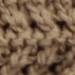 OPEN-KNIT NECK SCARFKHAKI
