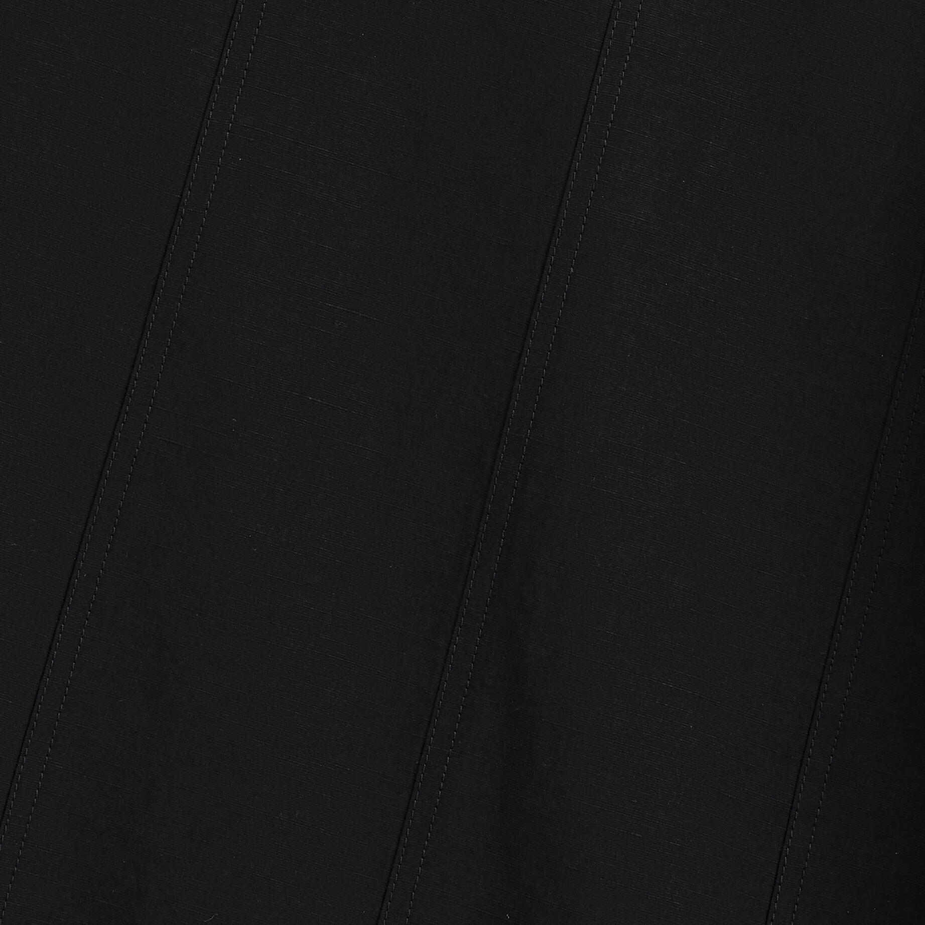 PLEATED COTTON-LINEN MAXI DRESSBLACK