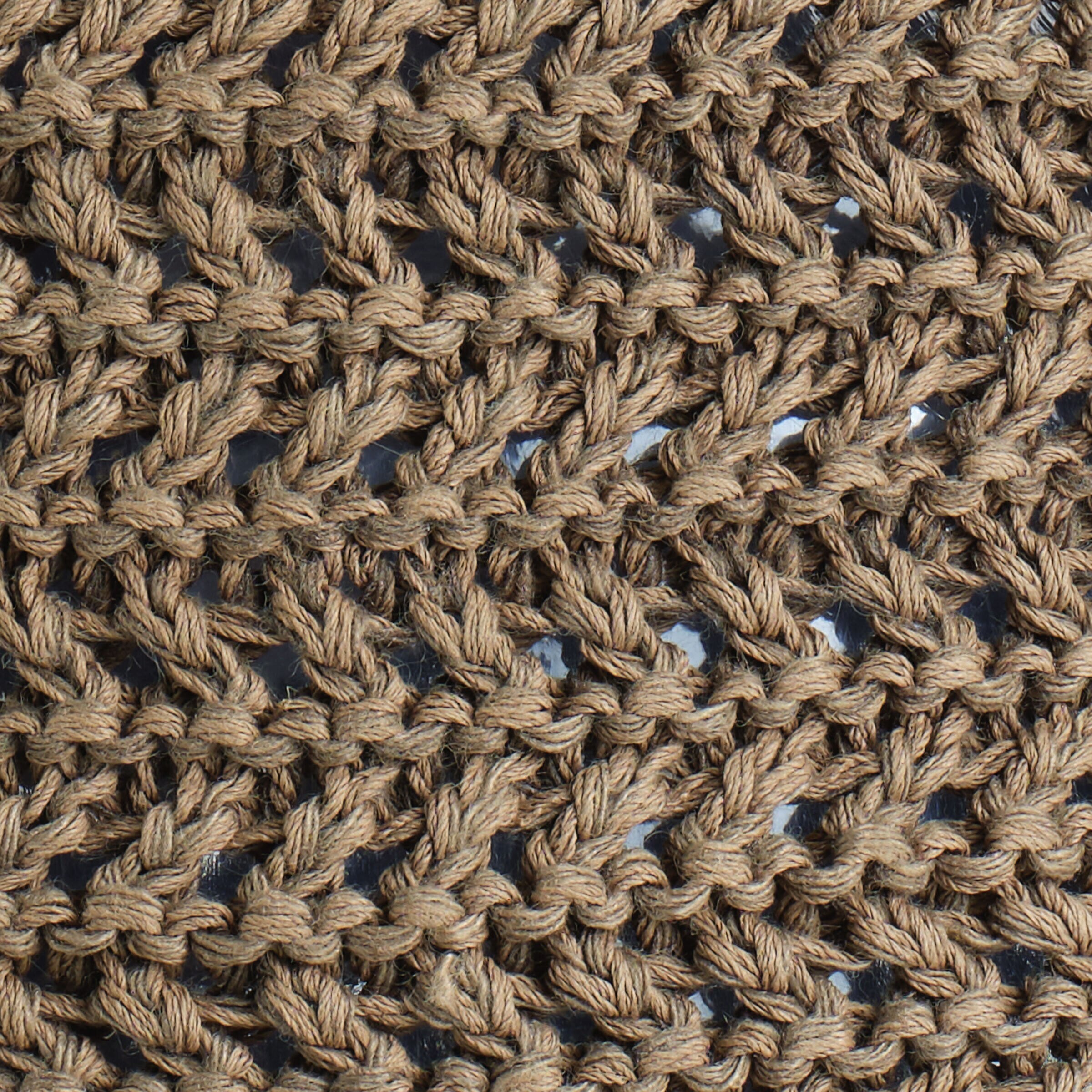 OPEN-KNIT BUCKET HATKHAKI
