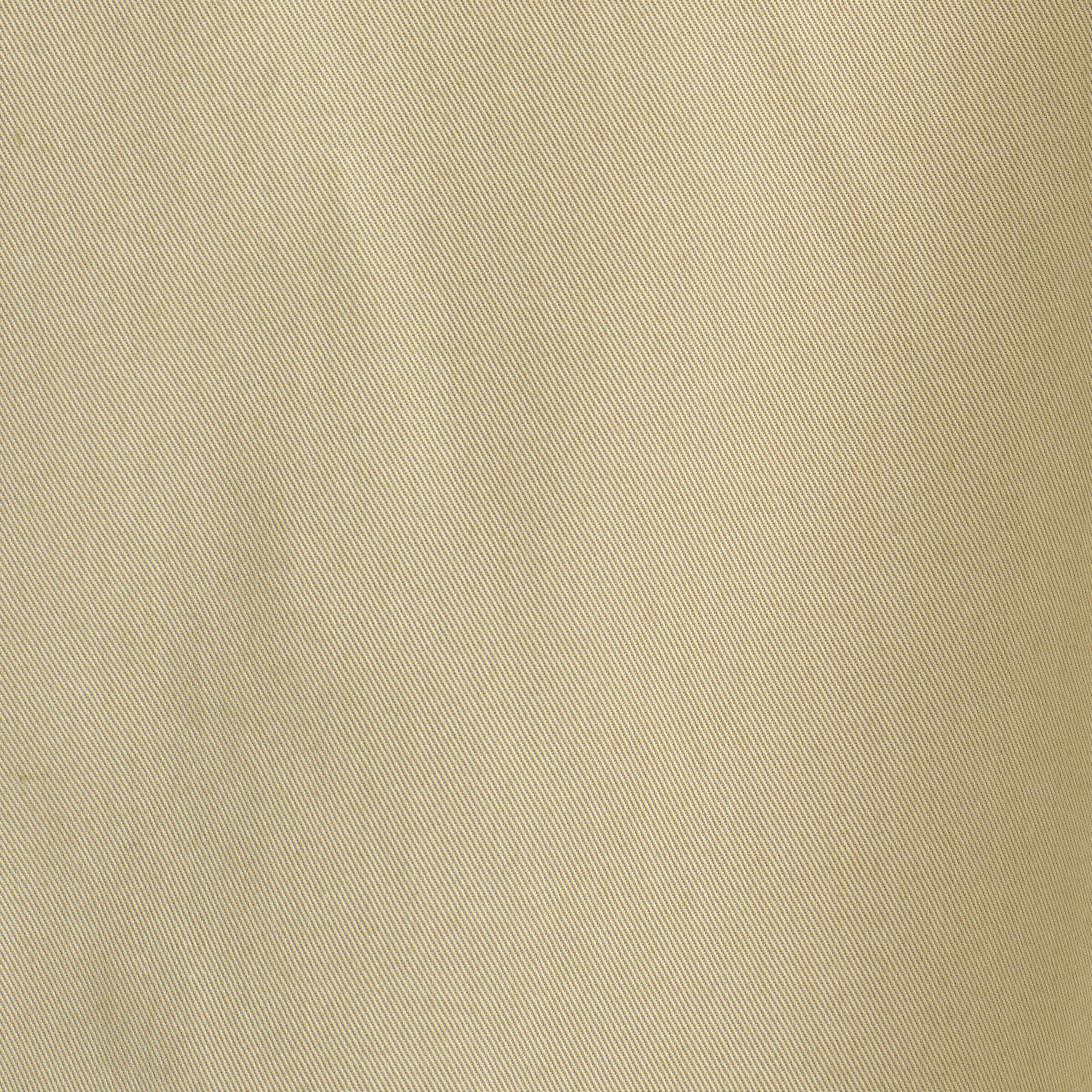 COTTON-TWILL WIDE-LEG TURN-UP TROUSERSBEIGE