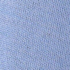 SHRUNKEN WOOL-BLEND POLO SHIRTBLUE / IVORY