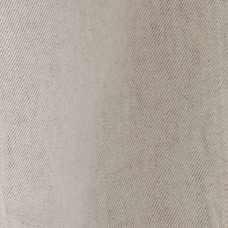 FUNNEL-NECK DENIM JACKETBEIGE