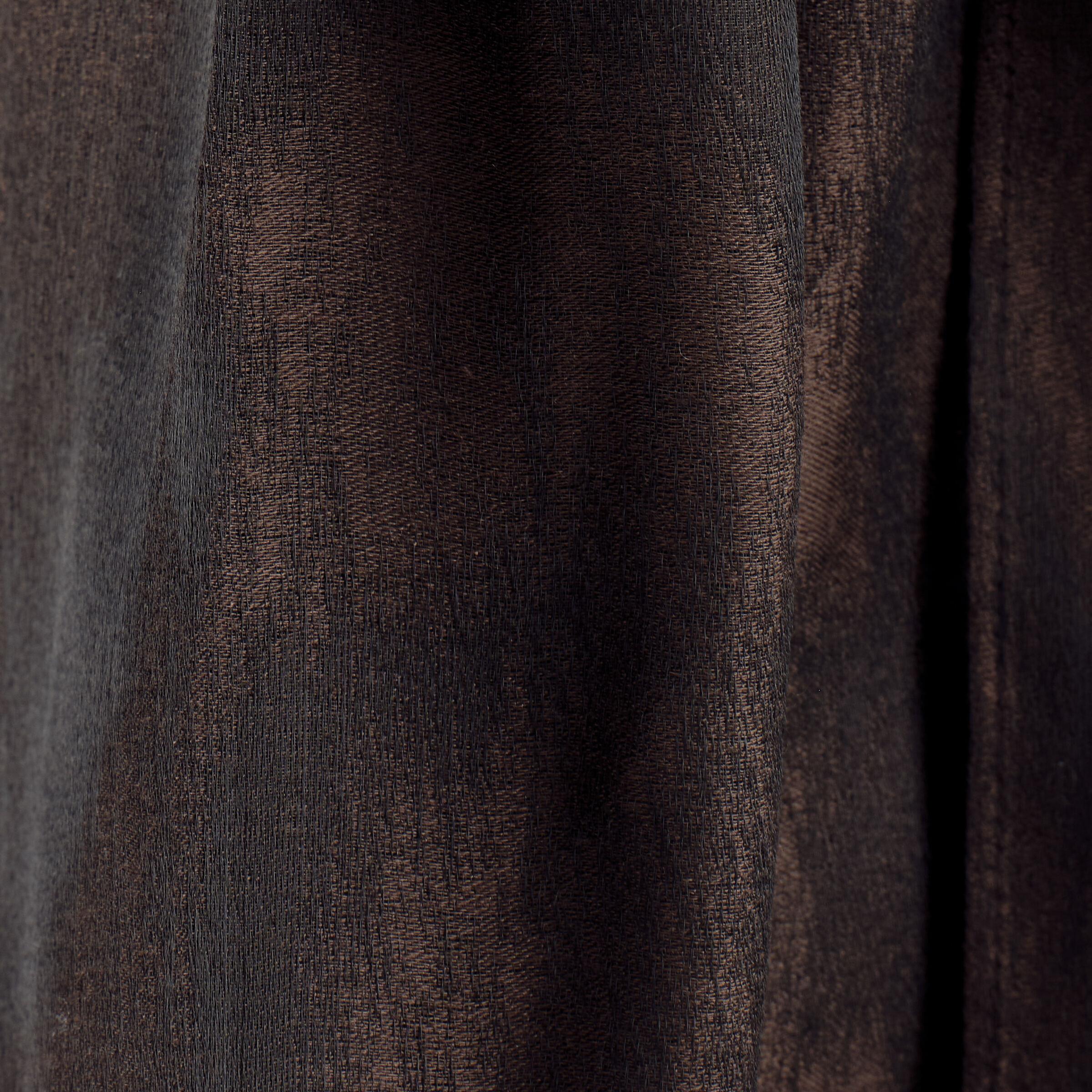 ANIMAL-JACQUARD SCARF-DETAIL BLOUSEBROWN / ANIMAL EFFECT