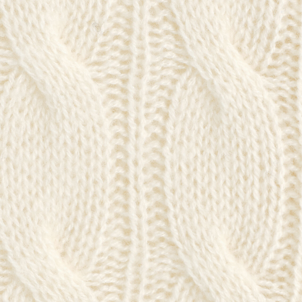 CABLE-KNIT CASHMERE CARDIGANIVORY