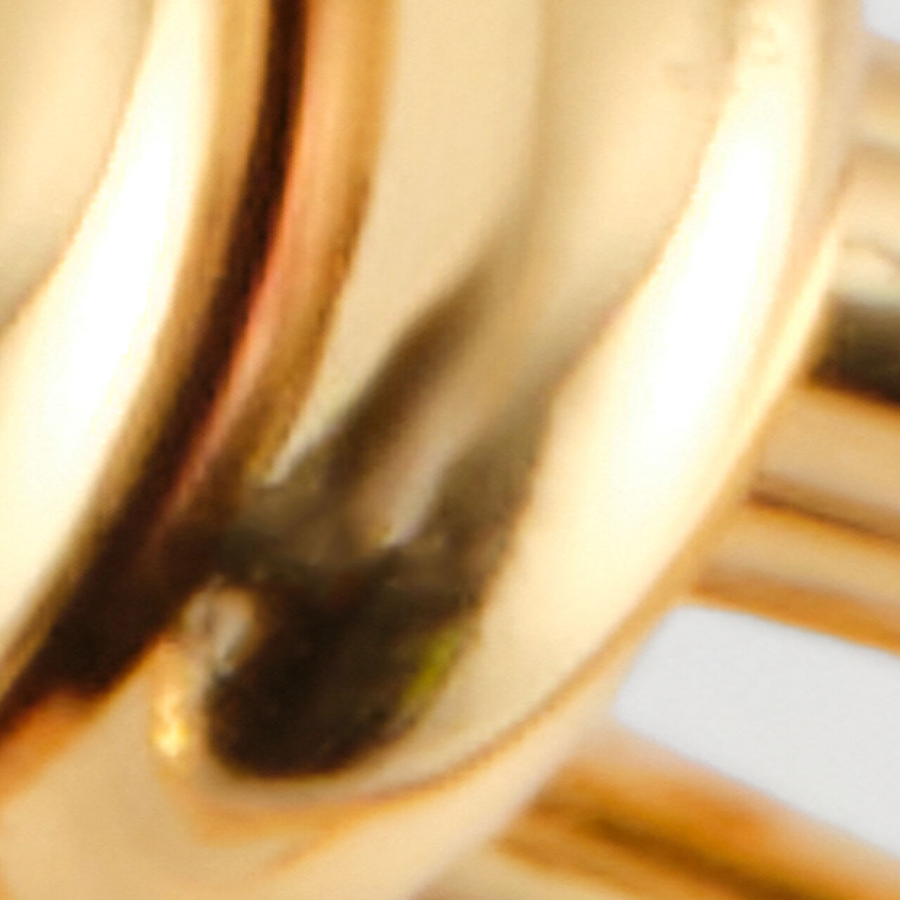KNOTTED BROOCHGOLD