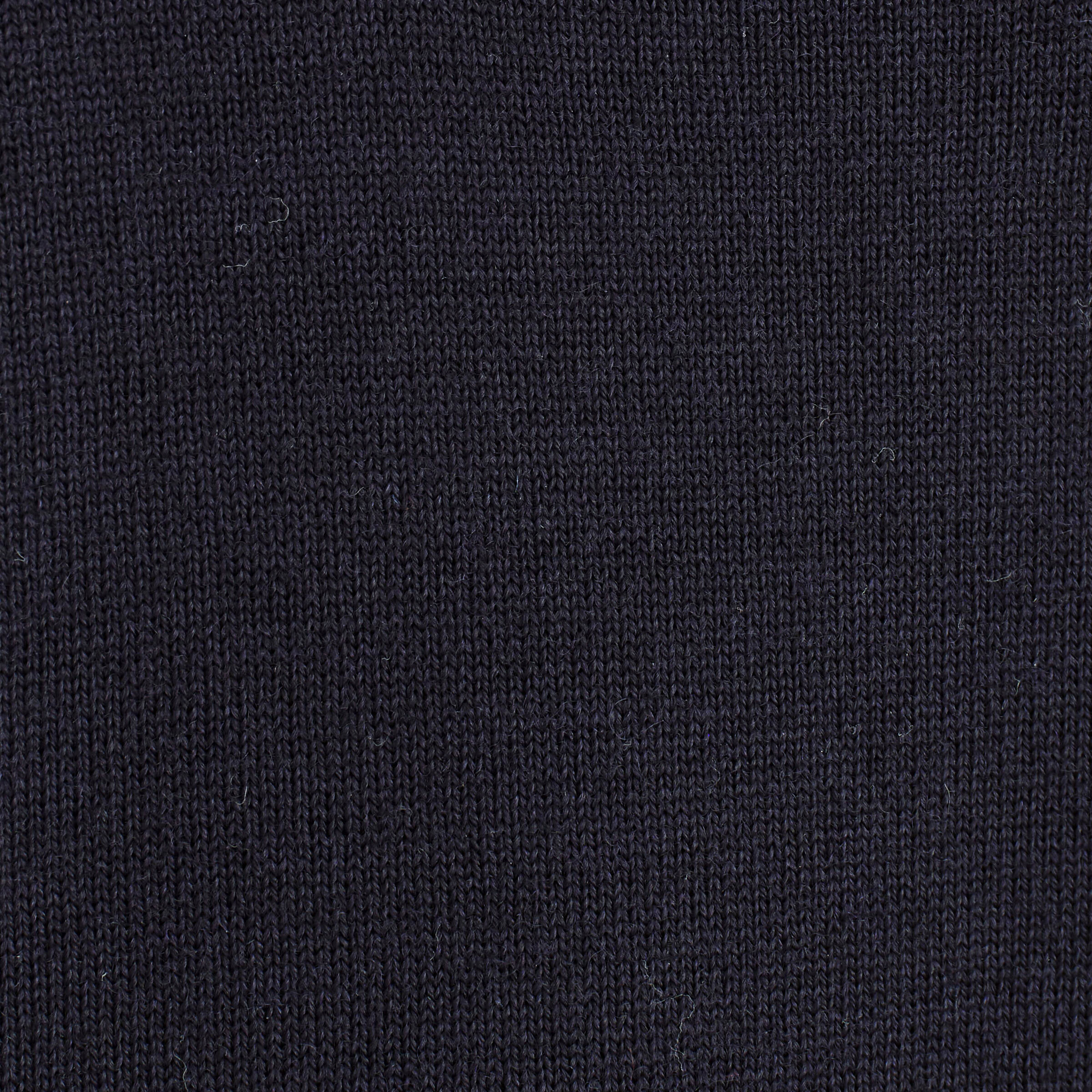 MERINO WOOL HIGH-NECK TOPNAVY