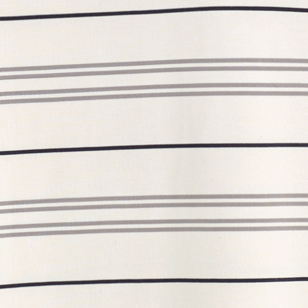 STRIPED OPEN-COLLAR POLO SHIRTIVORY / STRIPED