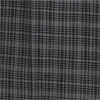 FRINGED CHECKED LINEN-COTTON TROUSERSGREY / BROWN / CHECKED