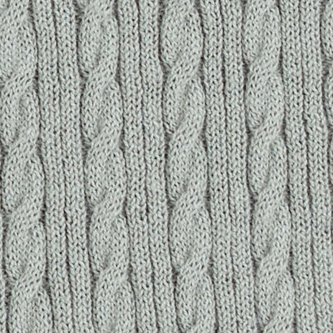 CABLE-KNIT COTTON-LINEN POLO SHIRTDARK GREEN