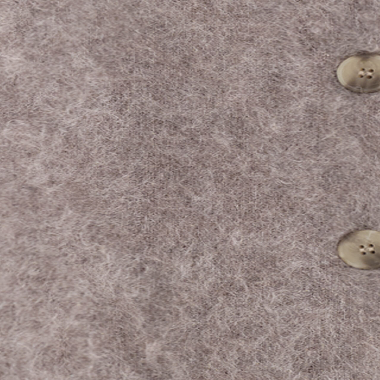 BRUSHED-CASHMERE CREW-NECK CARDIGANDARK BEIGE