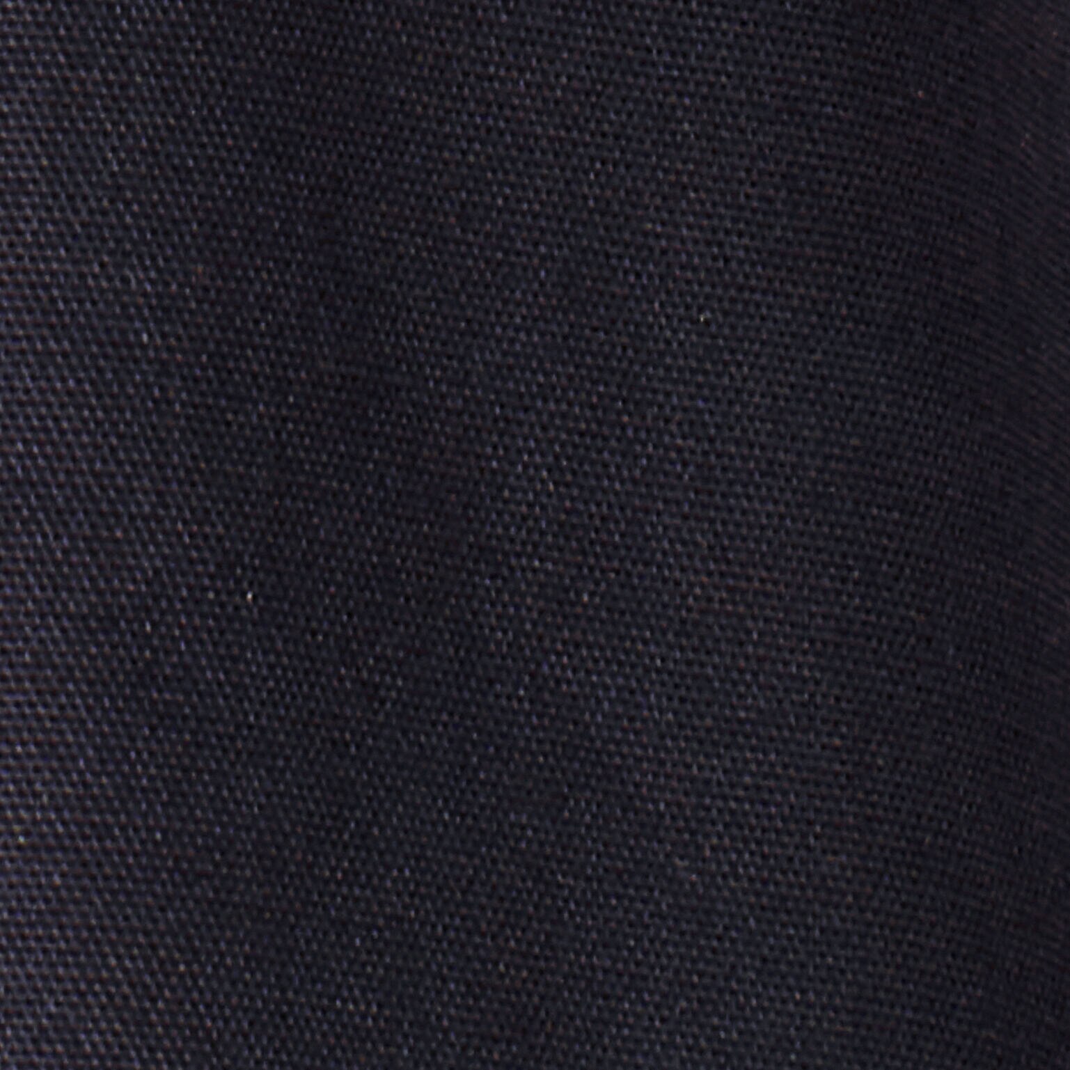 ELASTICATED BARREL-LEG TROUSERSNAVY