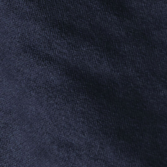 GATHERED CRINKLED-SATIN TOPNAVY