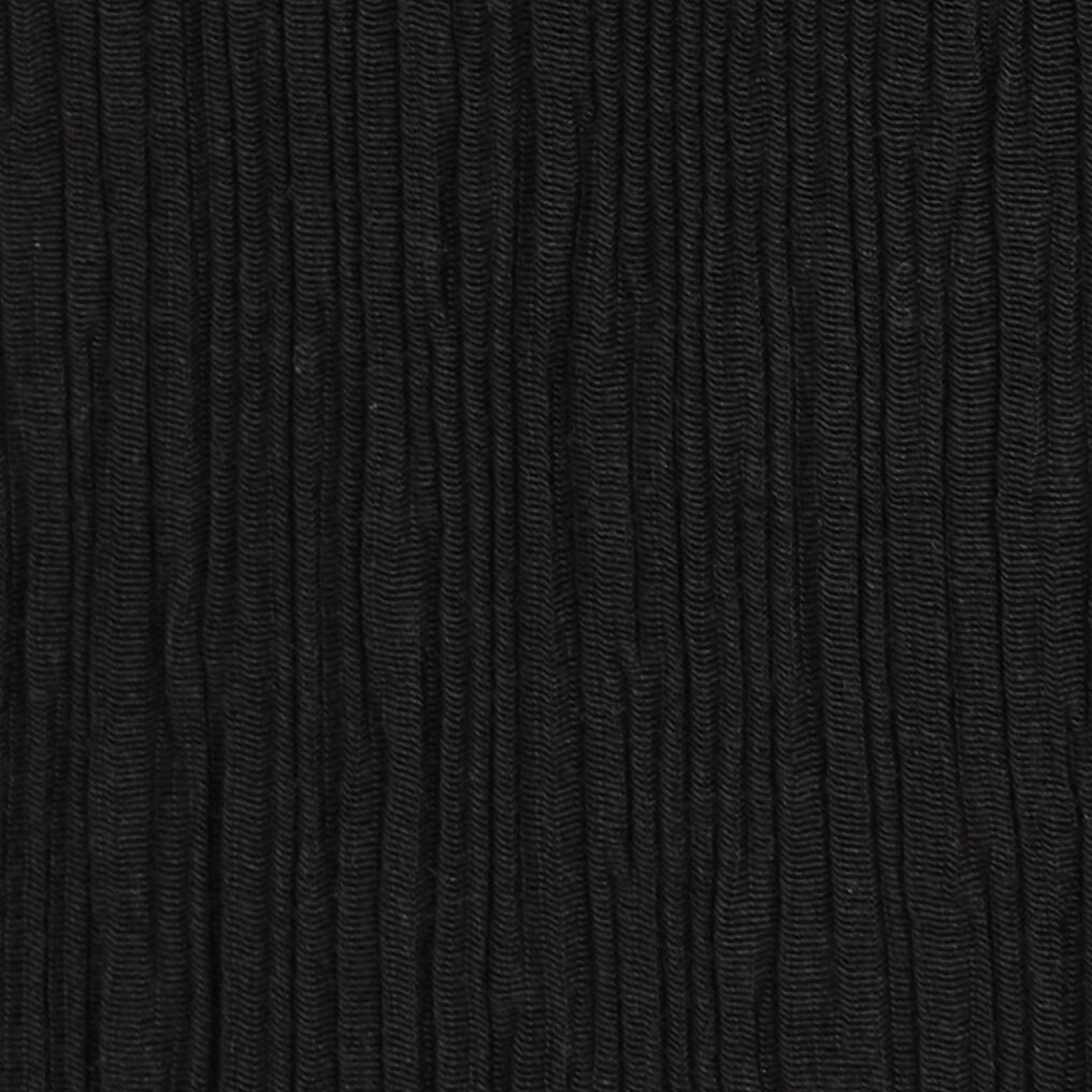 CRINKLED-JERSEY SHORT-SLEEVED SHIRTBLACK