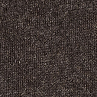 SCULPTED CASHMERE FUNNEL-NECK CARDIGANBROWN MÉLANGE