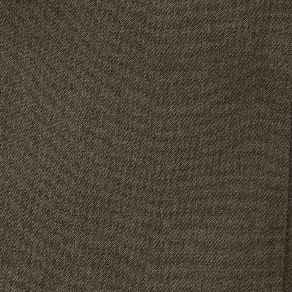 ROUNDED WOOL-BLEND TRENCH JACKETFOSSIL-BROWN MÉLANGE