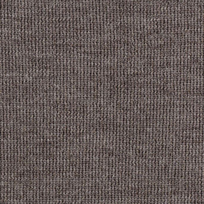 SEAMLESS MERINO WOOL LONG-SLEEVED TOPBROWN MÉLANGE