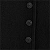 BOILED-WOOL UNIFORM JACKETBLACK