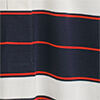 STRIPED COTTON RUGBY SHIRTGREEN / BROWN / STRIPED