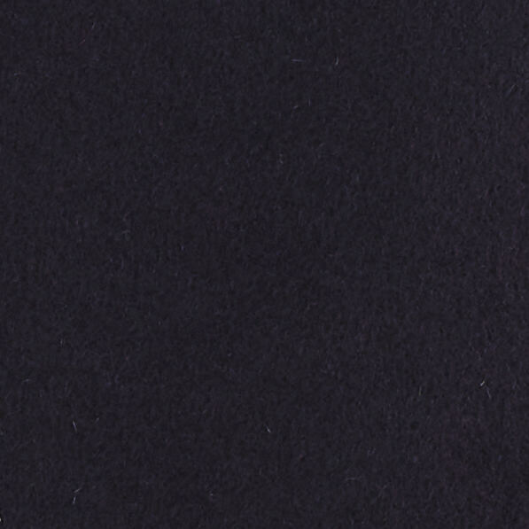 SHAWL-COLLAR DOUBLE-FACED WOOL LONG COATNAVY