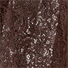 HIGH-NECK LACE TOPBROWN