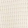 WAFFLE-KNIT WOOL POLO JUMPERCREAM