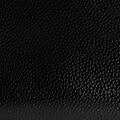 SQUARE-TOE LEATHER FLATSBLACK
