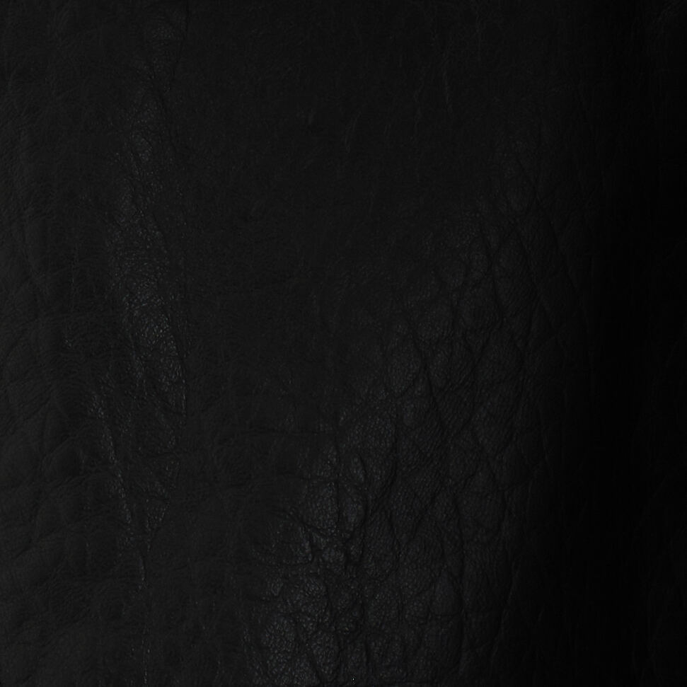 LEATHER FLIGHT JACKETBLACK
