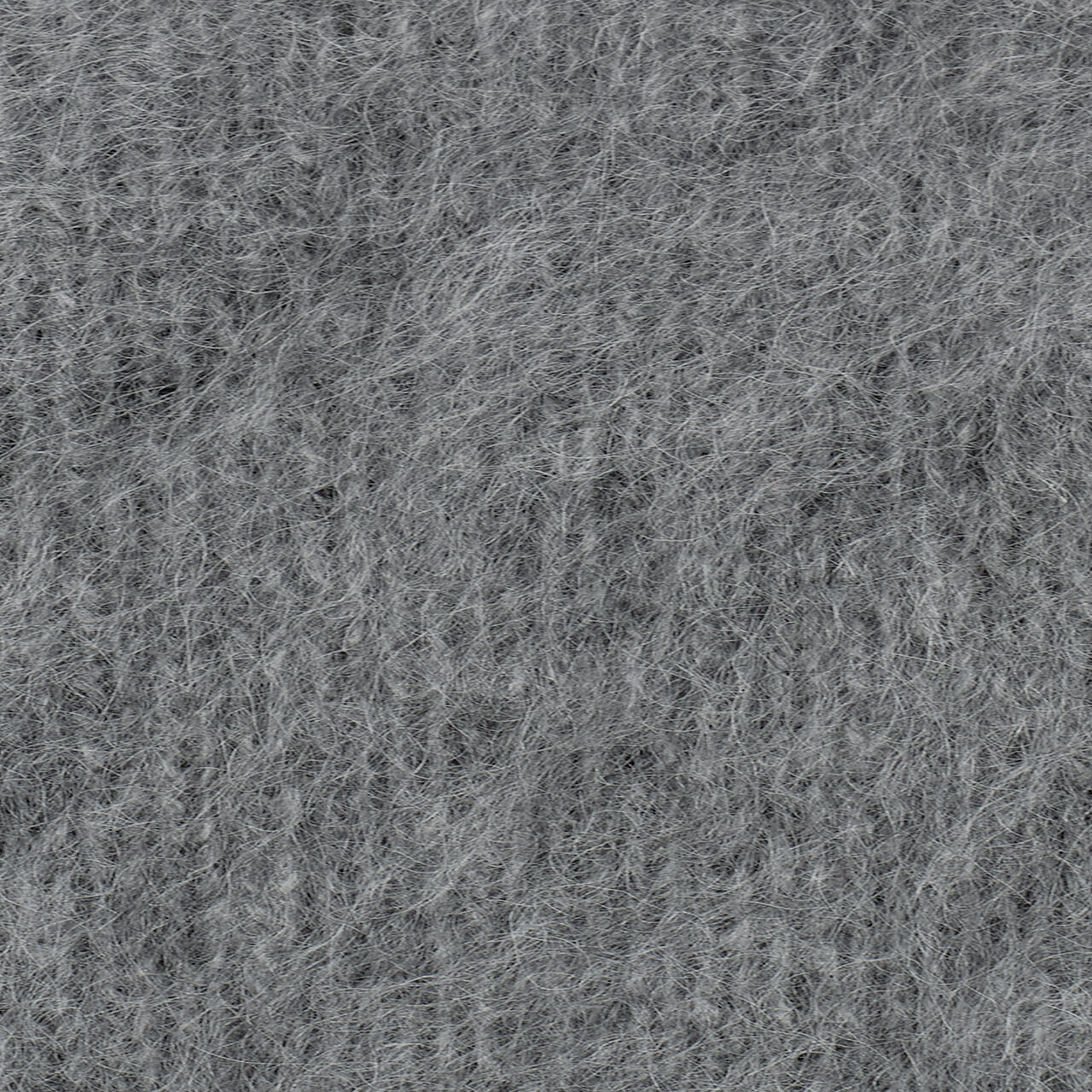 DRAPED BRUSHED MERINO WOOL TOPGREY