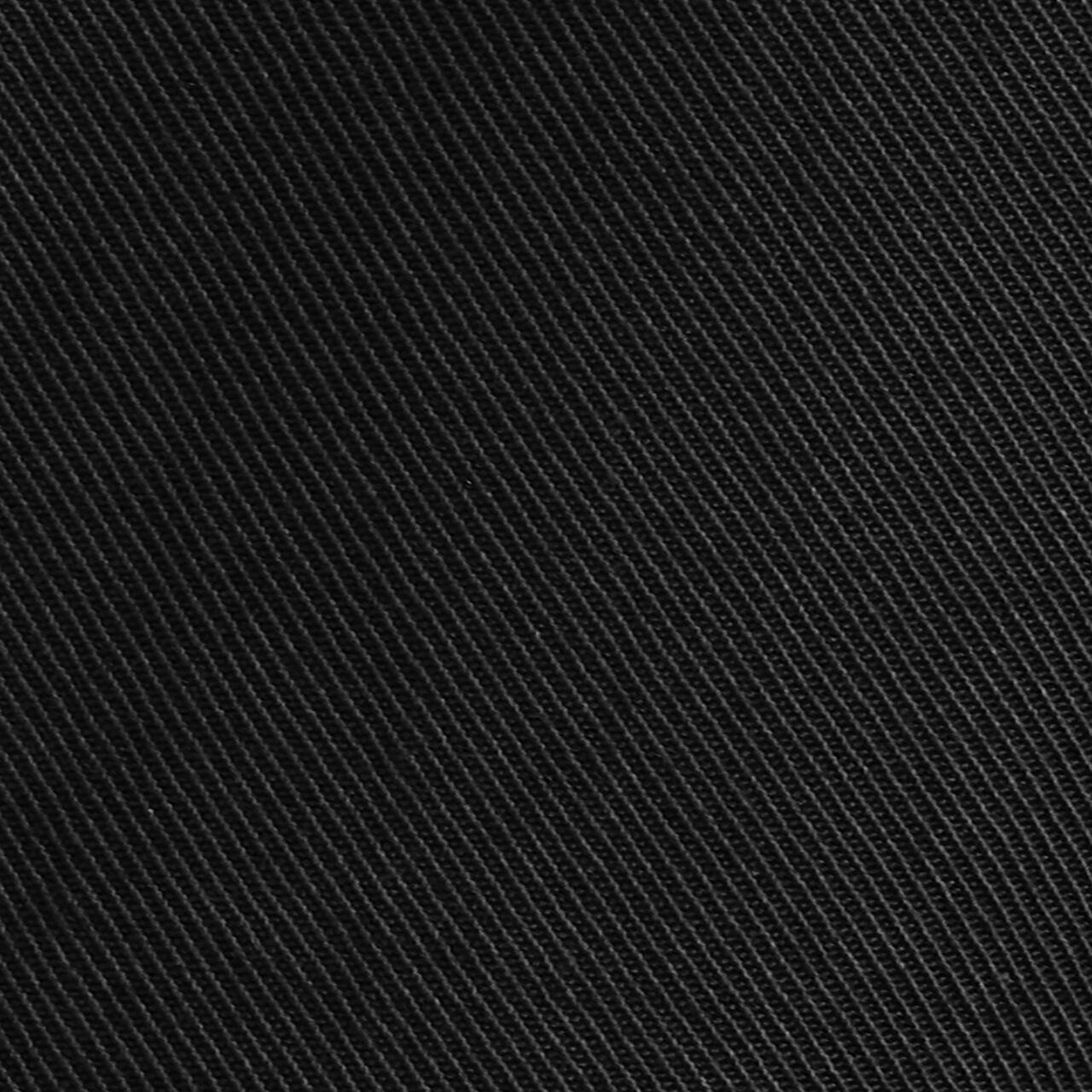 COTTON-TWILL RELAXED-FIT STRAIGHT-LEG TROUSERSBLACK