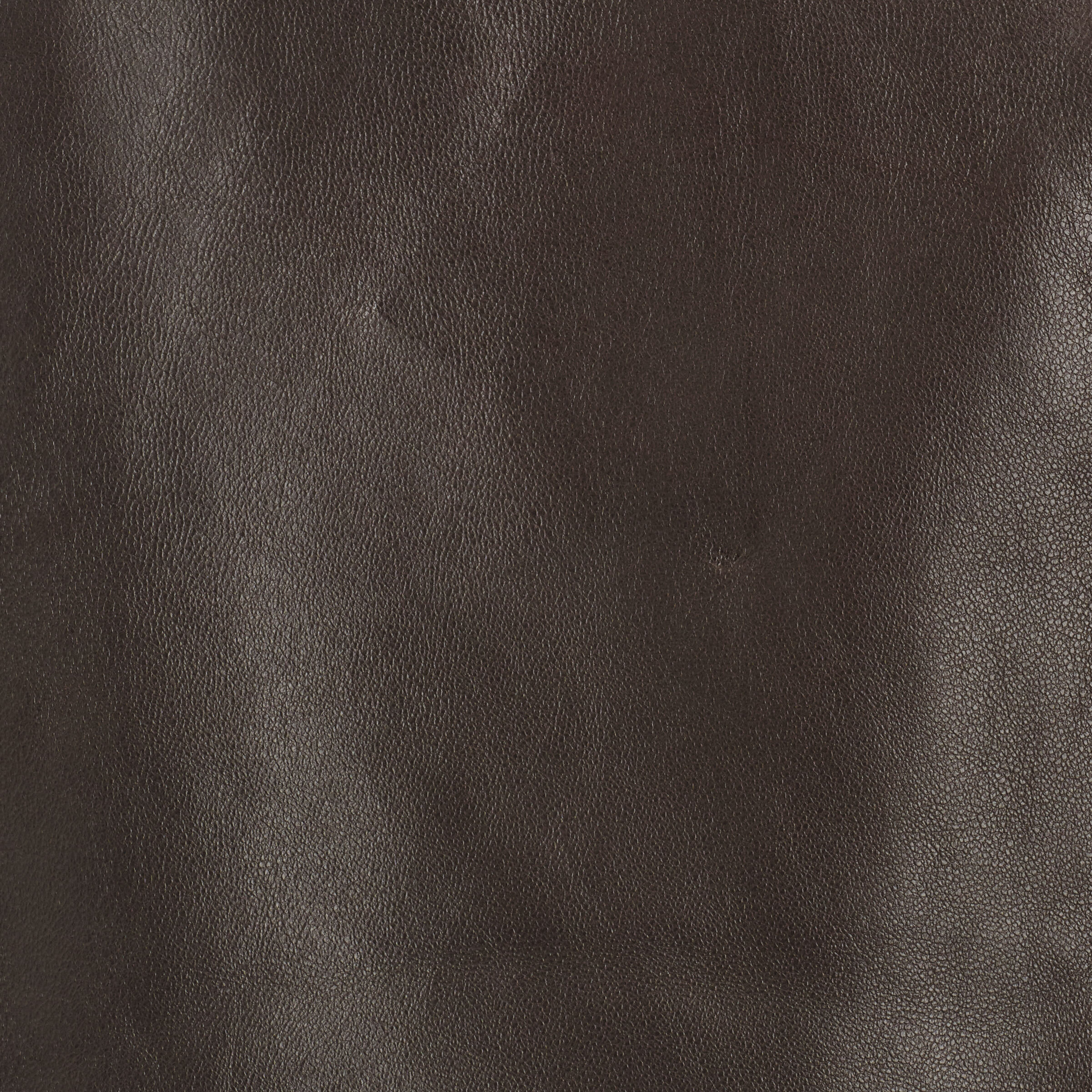 LEATHER RELAXED-FIT STRAIGHT-LEG TROUSERSMAHOGANY
