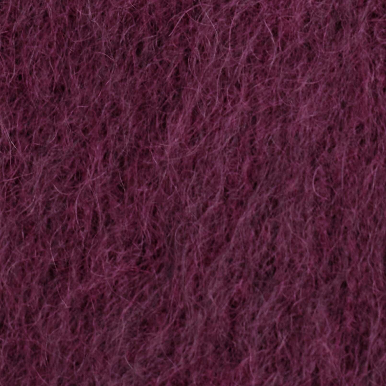 DRAPED BRUSHED MERINO WOOL TOPGREY